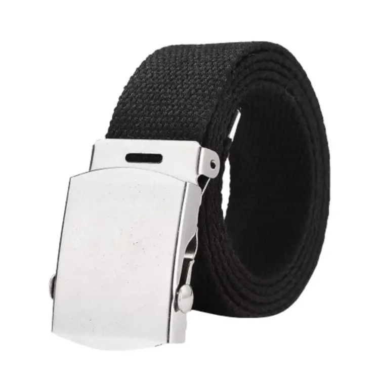 Rotc slide silver buckle- Nylon belt for rotc- max 33 | Lazada PH