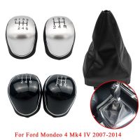 คันหัวเกียร์กระปุกความเร็ว5/6รองเท้าบูตฝาครอบสำหรับ Ford Mondeo 4 Mk4 2007 2008 2009 2010 2011 2012 2013 2014