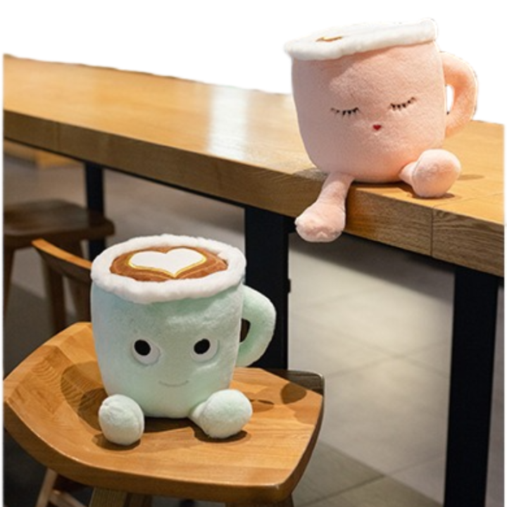 matcha-coffee-latte-cup-pillow-plush-toy-stuffed-doll-soft-decor-gift-cushion