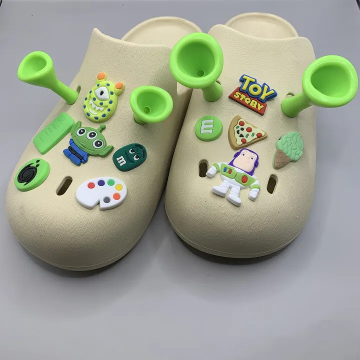 ใหม่ Shrek/jibbitz สำหรับ Crocs Jibbitz Lazada.co.th