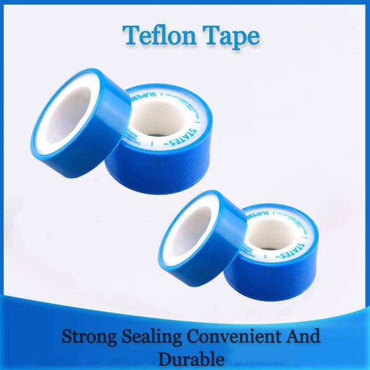 Teflon Tape Thread Seal Tape 1/2 , 3/4 , 1 inches Lazada PH
