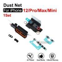 อะไหล่ตาข่ายสำหรับ12 Pro Max 12Mini ชุดลำโพงกันฝุ่นป้องกันฝุ่นลำโพง