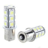 2 X 1156 BA15S LAMP BULB 5050 SMD 18 LED WHITE 12V For CAR