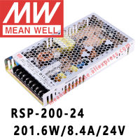 หมายถึงดี RSP-200-24 Meanwell 24VDC 8.4A 201W เอาท์พุทเดียวกับ PFC ฟังก์ชั่นแหล่งจ่ายไฟร้านค้าออนไลน์