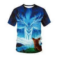 2023Scarlet Fox 3D Print Animal Cool Funny T Shirt For Summer Men And Women Short Sleeve Tops Tees Fashion Clothing