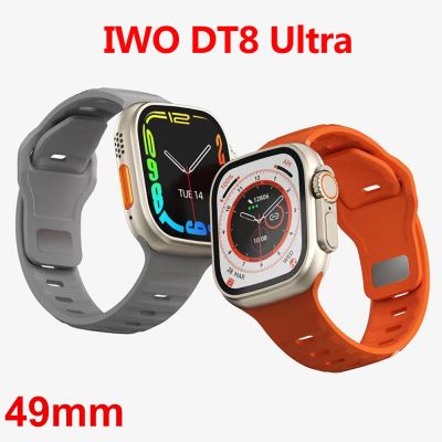 ZZOOI Origianl DT8 Ultra Smart Watch Men Women 49mm Sport Bluetooth Call Smartwatch Seires 8 GPS Track Thermometer Fitness for Xiaomi