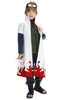 {AH Department Store}4th Hokage Namikaze Minato เครื่องแต่งกายคอสเพลย์เด็กเสื้อคลุมเสื้อฮาโลวีนเทศกาลสูท