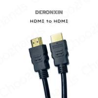 DERONXIN HDMI 1.4 HD ยาว 1 เมตร HDMI ชุบทองคำ 2K 4K สาย HDMI ราคาส่ง