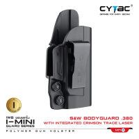 CYTAC ซองพกใน Polymer รุ่น S&amp;W Bodyguard.380 with Integrated Crimson Trace Laser IWB