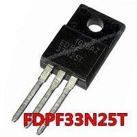 10PCS/LOT      FDPF33N25T 33N25T TO-220F    New original spot hot sale WATTY Electronics