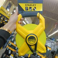 STANLEY เทปวัด สายไฟเบอร์ แบบเปลือย 60 เมตร รุ่น 34-794