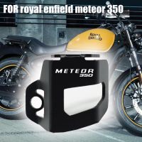 สำหรับ Royal Enfield Meteor 350 2020 2021 CNC อลูมิเนียมรถจักรยานยนต์อุปกรณ์เสริมด้านหลังเบรคอ่างเก็บน้ำ Guard Cover Protector