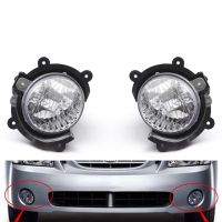 Car Front Bumper Fog Lights Assembly Driving Lamp Foglight Grille Signal Lamp with Bulb for Kia Cerato 2005 2006