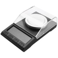 0.001G Precision Electronic Scales Digital Weighing Gem Jewelry Diamond Scale Portable Lab Weight Milligram Scale 100G 0.001G Luggage Scales