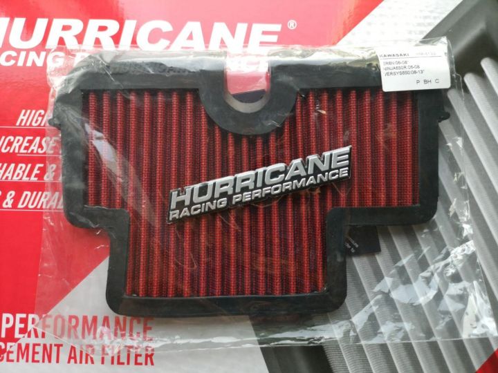 กรองอากาศ-แบบผ้า-hurricane-kawasaki-er6n-2006-2008-ninja650-2006-2008-versys650-2006-2013