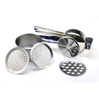 【CW】 5pcs/set Press Mashed potatoes making Manual Masher for FruitsVegetables Hand Held Squeeze