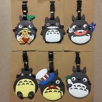 【DT】 hot  Cute Cartoon Totoro luggage tag travel accessories name ID holder label for baggage suitcase waterproof soft bag tag drop-ship