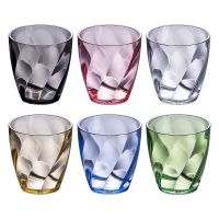 310ml Shatterproof Plastic Wine Glass Unbreakable Water Tumblers Drinking Cups G2AB