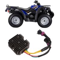 เครื่องปรับแรงดันไฟฟ้า ATV กันน้ำป้องกันการรบกวนอลูมิเนียม 12V ตัวควบคุมแรงดันไฟฟ้าสำหรับ Powersports