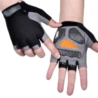 GEANAN Breathable Durable MTB Outdoor Cycling Equipment Half Finger Cycling Gloves Bicycle Gloves Riding Gloves Bodybuilding