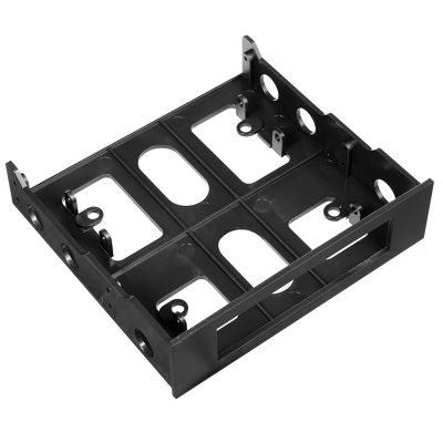 1 Set HDD Bracket 3.5 to 5.25 Inch Hard Drive Bracket Solid State Drive Expansion Rack