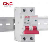 Ycb9-80dm Cnc 2P Dc Mcb 6ka 500V มินิเบรกเกอร์16a 20a 40a 32a 25a ที่50a การป้องกันความปลอดภัย Dc