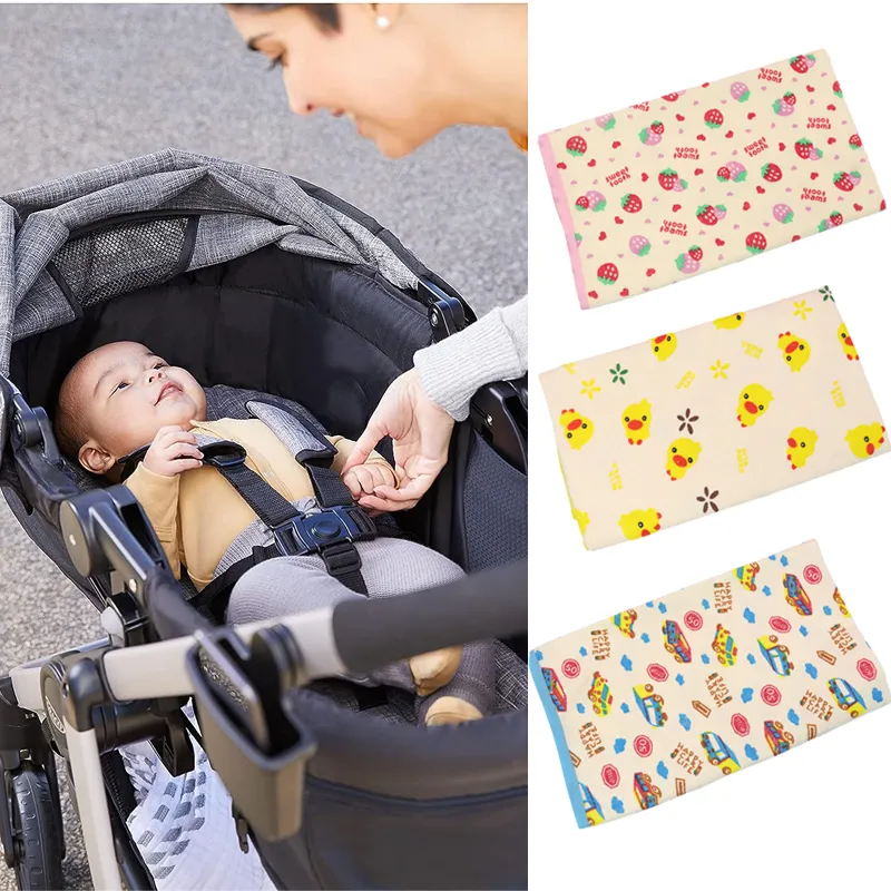 Baby Changing Pad Reusable Waterproof Stroller Diaper Folding Soft