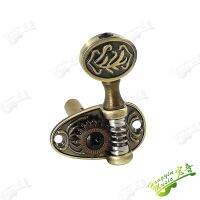 ‘；【- Taiwan Made Guitar String Tuning Pegs Tuners Machine Heads Classics Open  Type Bronze Retro  3L 3R