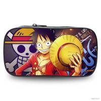 FX ONE PIECE Pencil case Kids Monkey D. Luffy Cartoon Boys Pen Bag Students Large Capacity Stationery Box XF