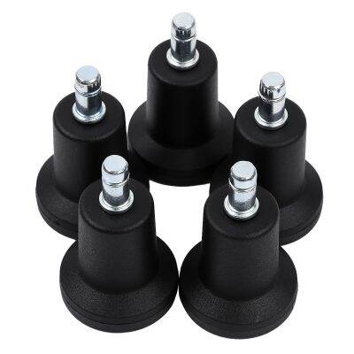 【LZ】xhemb1 5Pc Office Chair Swivel Casters Fasteners Durable Nylon Steel Bell Glides Wheels Home Computer Chairs Castors Fixer Hardware Kit