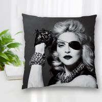 （ALL IN STOCK XZX）New customized anti slip Madonna pillowcase bedding/sofa/home/car high-quality pillowcase   (Double sided printing with free customization of patterns)