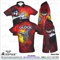 2023 new arrive- TACTICAL GLOCK GUN DESIGN POLO SHIRT- EXCELLENT QUALITY FULL SUBLIMATION JERSEY SHIRT 13