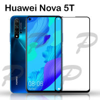 ฟิล์มกระจก นิรภัย เต็มจอ กาวเต็มแผ่น หัวเว่ย โนว่า5ที For Huawei Nova 5T Full Glue Tempered Glass Screen (6.26)