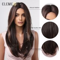 【jw】✜✺  Element Synthetic Wavy Curly Ombre Color Mied Blonde Wigs for Resistant