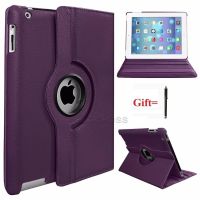 For iPad Air 2 Air 1 iPad 9.7 Case 360 Degree Rotating Stand A1822 A1823 A1893 5th 6th Gen 9.7 inch Protective Cover with Stylus Cases Covers