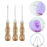 3pcs Round Hole Cone for DIY Silicone Mold Making Punch Tool Hand Drill Equipment Gadget Punching Needle Kits Candle Wick Tools