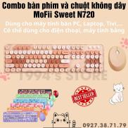 MoFii N720 - Bàn phím giả cơ và chuột không dây MoFii Sweet Fullsize 104