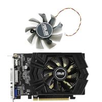 【CW】 NEW 75MM 3PIN R128015BH GT 740 640 GPU Fan，For ASUS 720 730 620 630 Graphics card cooling fan