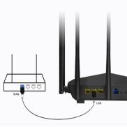 Smart1668 - Phát wifi Tenda AC7 5 râu xuyên tường DualBand 1200Mbps