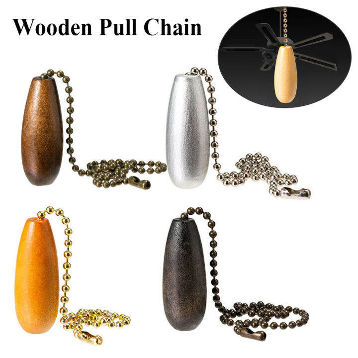 Ceiling Fan Chain Pulls Wooden Pull Chain Extension Pull Chain for