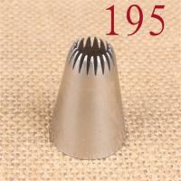 ✥ 195 Cake Cookie Head Metal Icing Piping Nozzles Stainless Steel Cake Cream Decoration Tips Cookies Pastry Tools