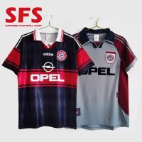 shot goods 【SFS】Top Quality 1998-99 Bayern Home Away Retro Soccer Jerseys Football Jersey S-2XL