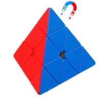 Sengso Mr.M ลูกบาศก์แม่เหล็ก Pyraminx ความเร็ว 3x3