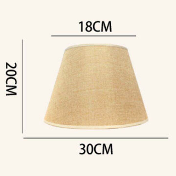 table-lamp-lampshade-accessories-e27-linen-bedside-lamp-wall-lamp-floor-lamp-shade-cloth-lower-diameter-30cm