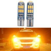 2pcs Auto WEDGE Clearance โคมไฟกระพริบ Strobe กันน้ำ RGB ขนาดเล็กหลอดไฟ