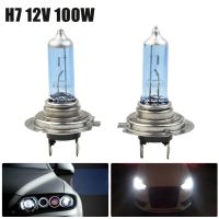 หลอดไฟ LED ใช้พลังงานต่ำ,12V10 H7 0W อุปกรณ์เสริมรถยนต์2ชิ้น6000K DC 12V