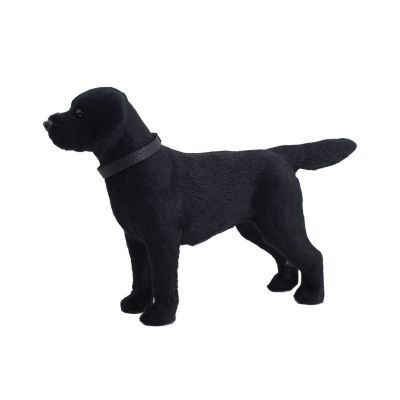 Simulation labrador dog animal model of creative home furnishing articles desktop birthday gift dog