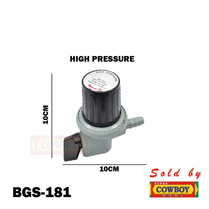 Head Low High Pressure Gas Regulator Kepala Gas Tekanan Rendah Tinggi Sirim Approved BRV Lazada