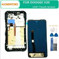 DOOGEE V20ชิ้นส่วนจอสัมผัสแอลซีดีของเครื่องแปลงดิจิทัลอุปกรณ์เสริมสำหรับ V20สมาร์ทโฟนใหม่ของแท้