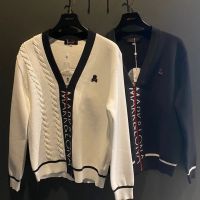 ☽♘ Golf Knit Men Cardigan